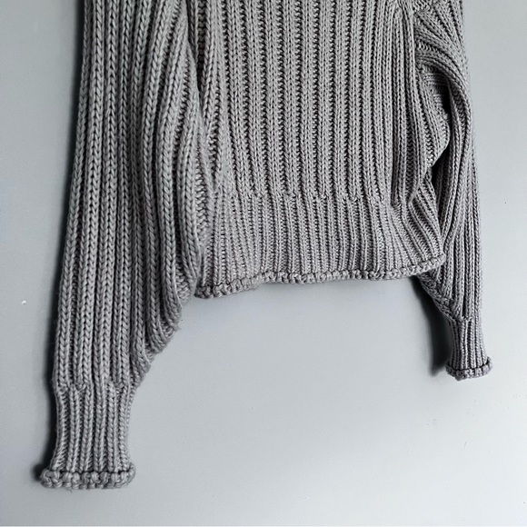 Women’s Chunky Knit Wool Blend Turtleneck Size XS - Picture 4 of 6
